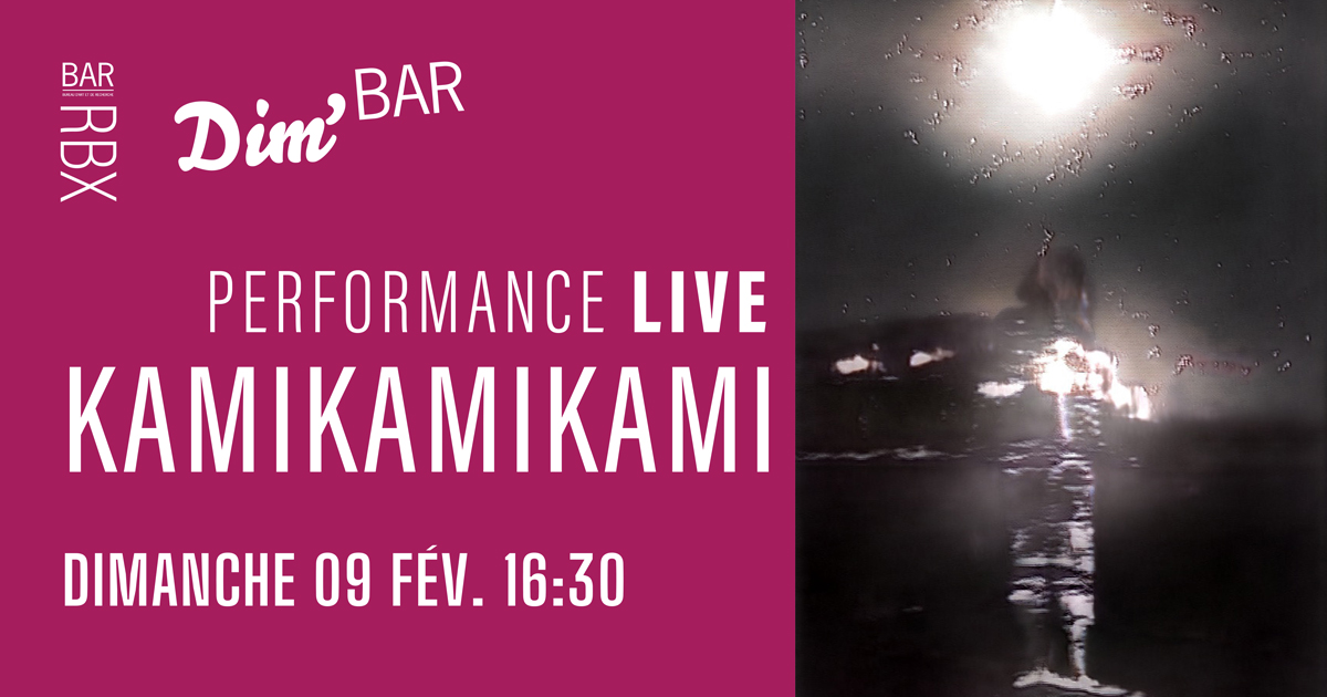 Le Dimanche 9 février à partir de 16:30 au sein de la Qsp galerie, l'artiste sonore japonais Shuya Onuki donnera en entendre son nouveau projet solo KAMIKAMIKAMI.